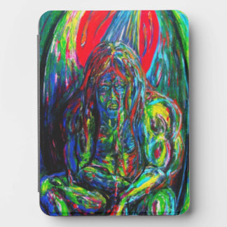 Colorful Abstract Man Oil Painting Art Kindle Cover