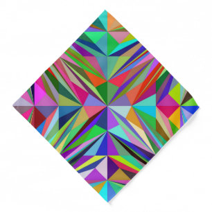 Colorful Abstract Mandala Bandana