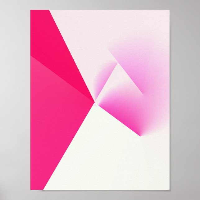 Colorful abstract minimal editable add your text  poster (Front)