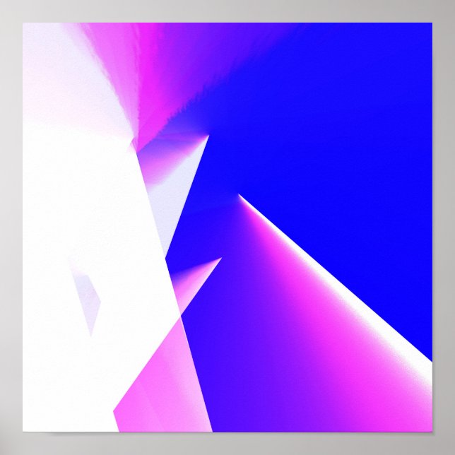 Colorful abstract minimal editable add your text  poster (Front)