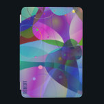 Colorful abstract modern art iPad mini cover<br><div class="desc">Modern colorful abstract art.</div>