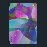 Colorful abstract modern art iPad mini cover<br><div class="desc">Modern colorful abstract art.</div>