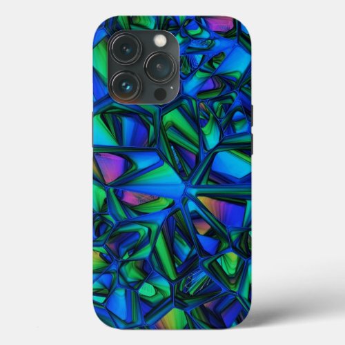 Colorful Abstract Mosaic iPhone 13 Pro Case