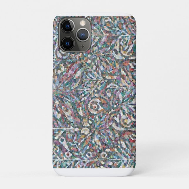Colorful Abstract Mosaic Pattern Case (Back)