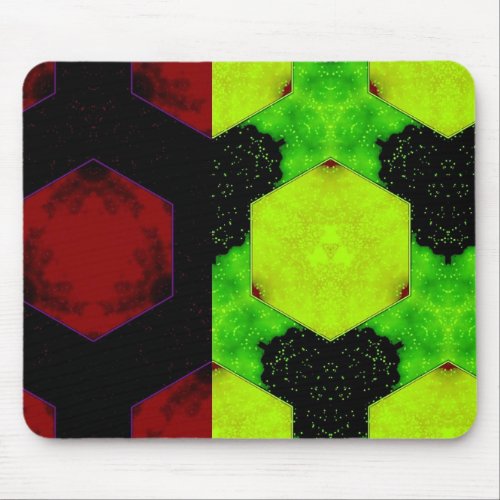 Colorful Abstract Mouse Pad