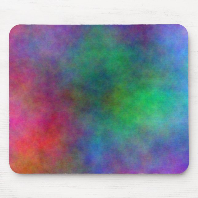 Colorful Abstract Mouse Pad (Front)