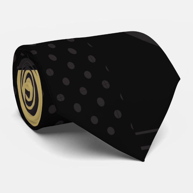 Colorful Abstract   Neck Tie (Rolled)