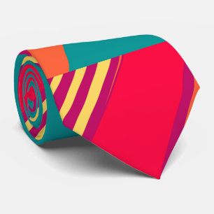 Colorful Abstract Neck Tie