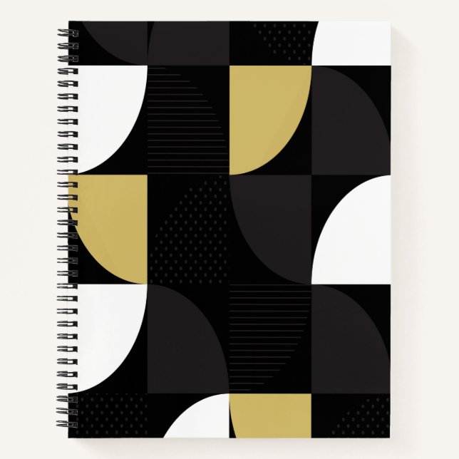 Colorful Abstract Notebook (Front)