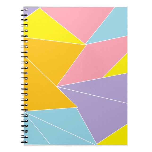 Colorful Abstract Notebook (Front)
