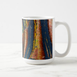 Colorful abstract of a Tiger eye Coffee Mug