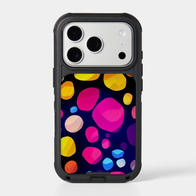Colorful Abstract Otterbox iPhone Case (Back)