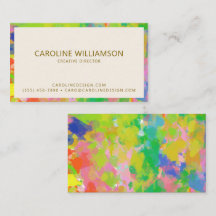 Colorful Abstract Paint Artist Designer Creative