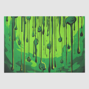 Colorful Abstract Paint Drips (12) Tissue Paper