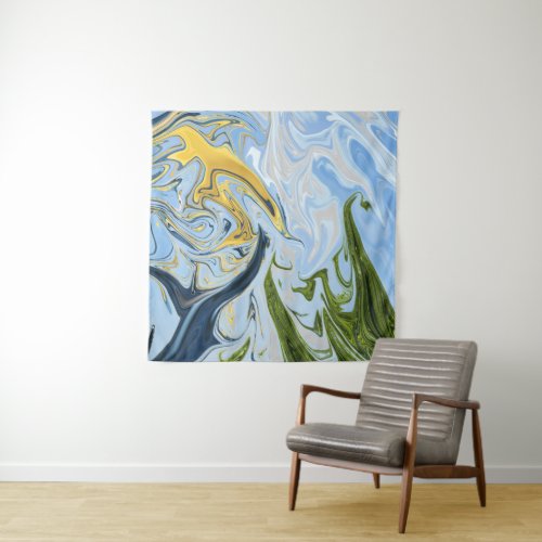 Colorful Abstract Painting  Best abstract art Tapestry