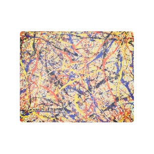 Colorful Abstract Painting Metal Wall Art