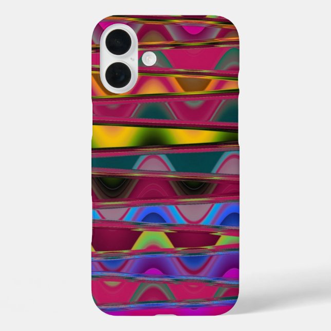 Colorful abstract pattern  Case-Mate iPhone case (Back)