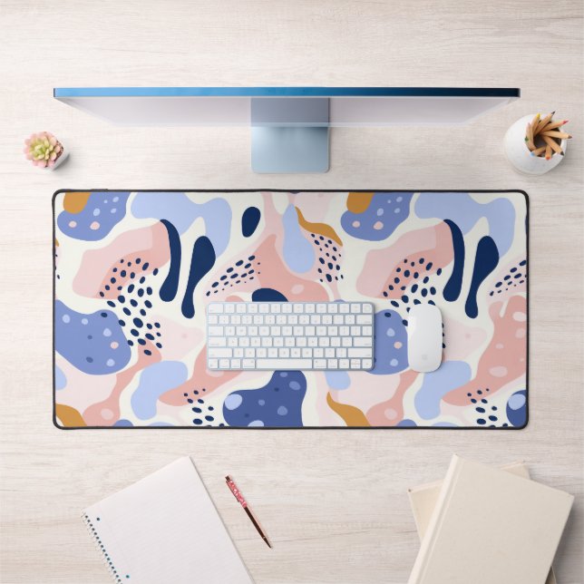 Colorful Abstract Pattern  Desk Mat (Office 1)