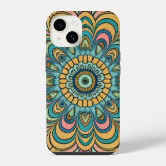 Colorful Abstract Pattern iPhone 14 Case