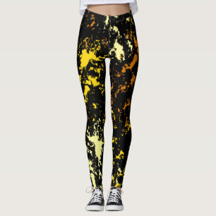Colorful Abstract Pattern Leggings
