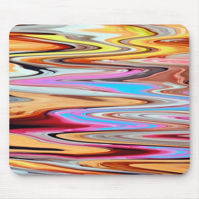Colorful abstract pattern        mouse pad (Front)