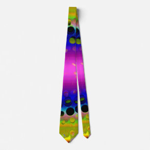 Colorful Abstract Pattern Neck Tie