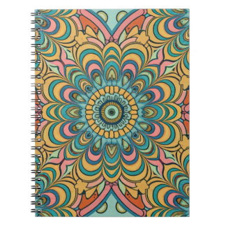 Colorful Abstract Pattern Notebook