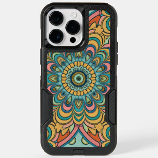 Colorful Abstract Pattern OtterBox iPhone 14 Pro Max Case
