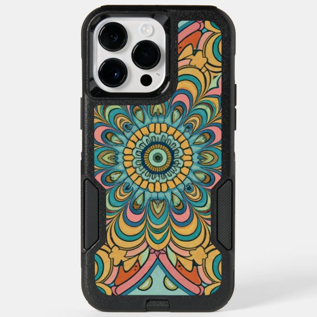 Colorful Abstract Pattern Otterbox iPhone Case (Back)