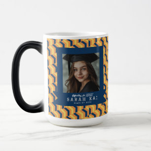 Colorful Abstract Pattern Phd Grad Color Morph Mug