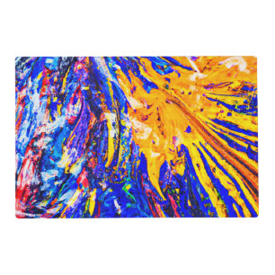 Colorful Abstract Pattern Placemat