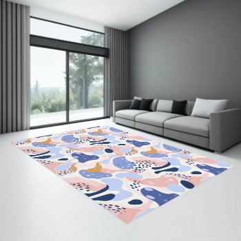 Colorful Abstract Pattern  Rug by gogaonzazzle at Zazzle