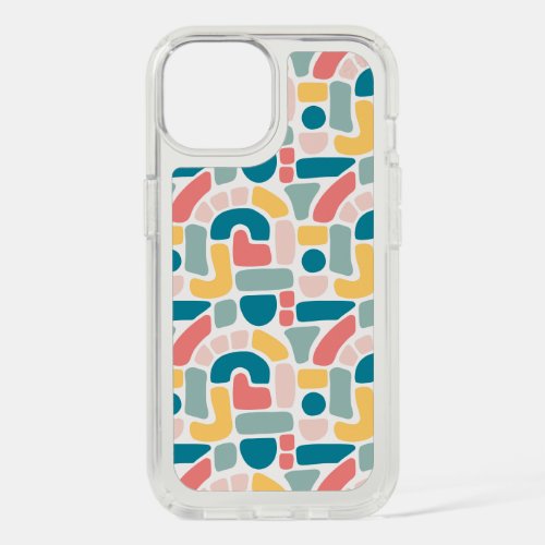 Colorful Abstract Pattern iPhone 15 Case