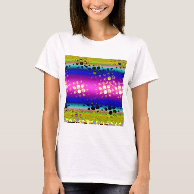 Colorful Abstract Pattern T-Shirt (Front)