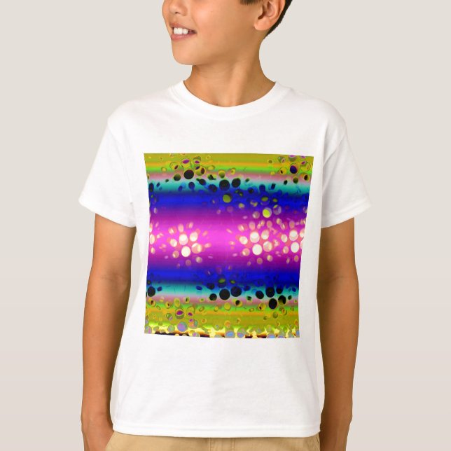 Colorful Abstract Pattern T-Shirt (Front)