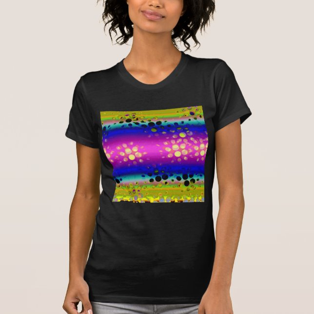 Colorful Abstract Pattern T-Shirt (Front)