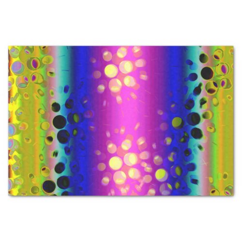 Colorful Abstract Pattern Tissue Paper