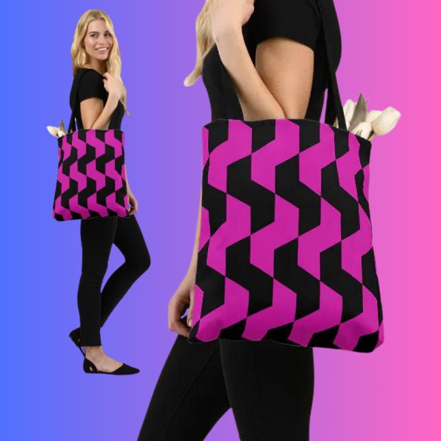 Colorful Abstract Pattern                        Tote Bag (Creator Uploaded)