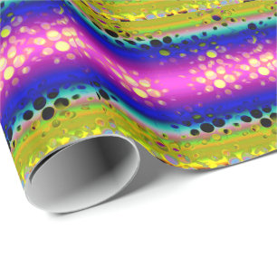 Colorful Abstract Pattern Wrapping Paper