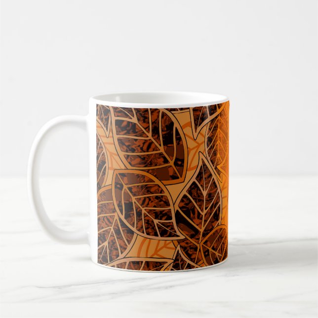 Colorful abstract patternmodern,abstract,art,artis coffee mug (Left)