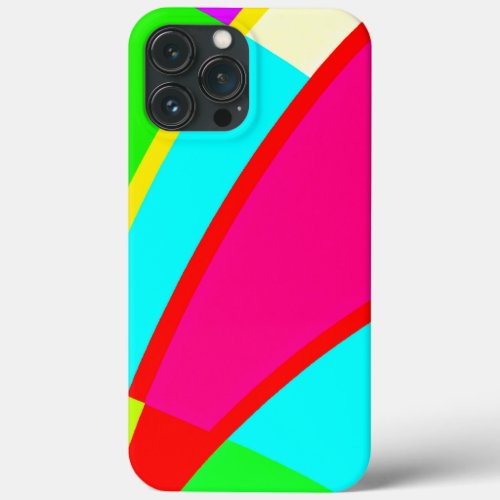 Colorful Abstract Patterns Art iPhone 13 Pro Max Case