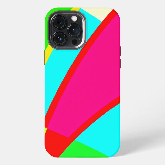 Colorful Abstract Patterns Art Iphone Case (Back)
