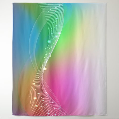 Colorful Abstract Photo Backdrop Tapestry