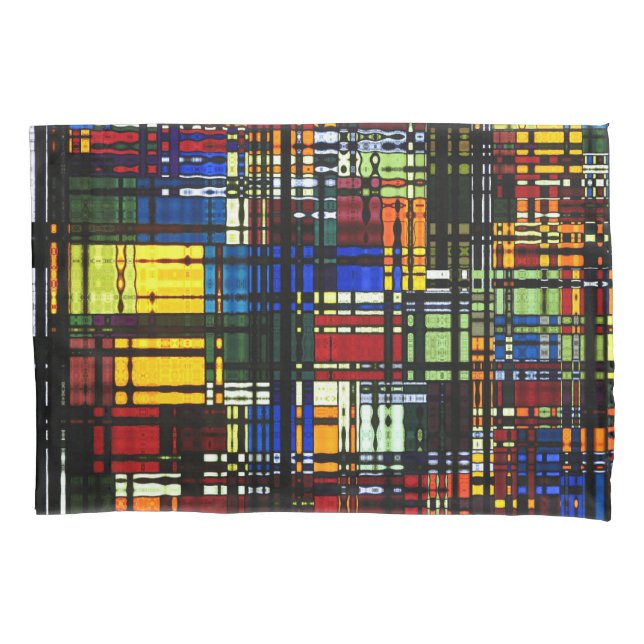 Colorful Abstract Pillowcase (Front)