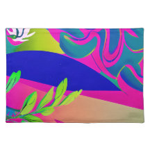 Colorful Abstract Placemats
