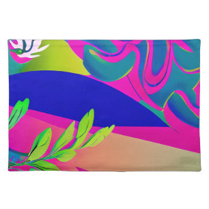 Colorful Abstract Placemats