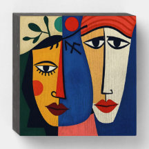 Colorful Abstract Portrait