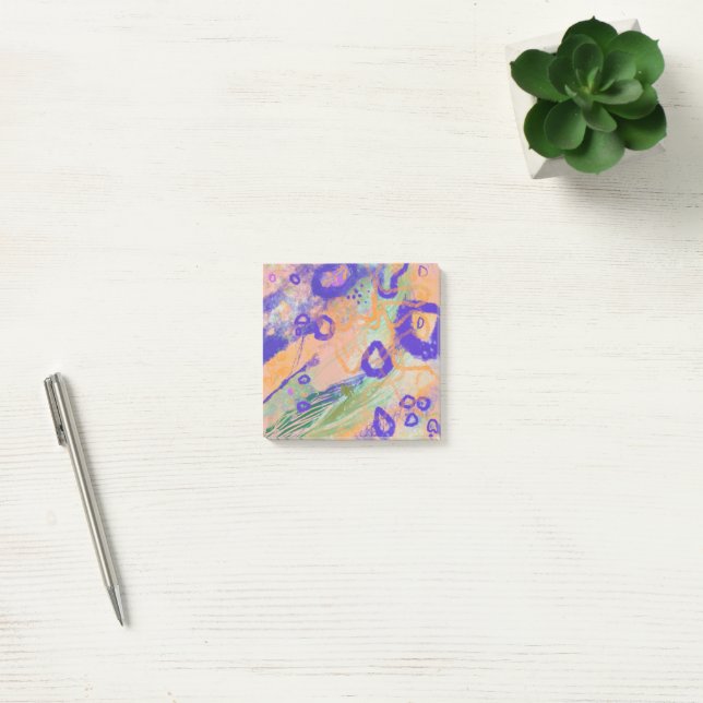 Colorful abstract Post-It Notes (Office)