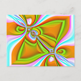 Colorful Abstract ~ postcard