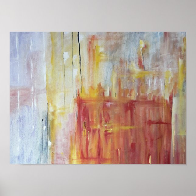 Colorful Abstract Poster (Front)